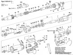 Bosch 0 602 411 001 --- H.F. Screwdriver Spare Parts